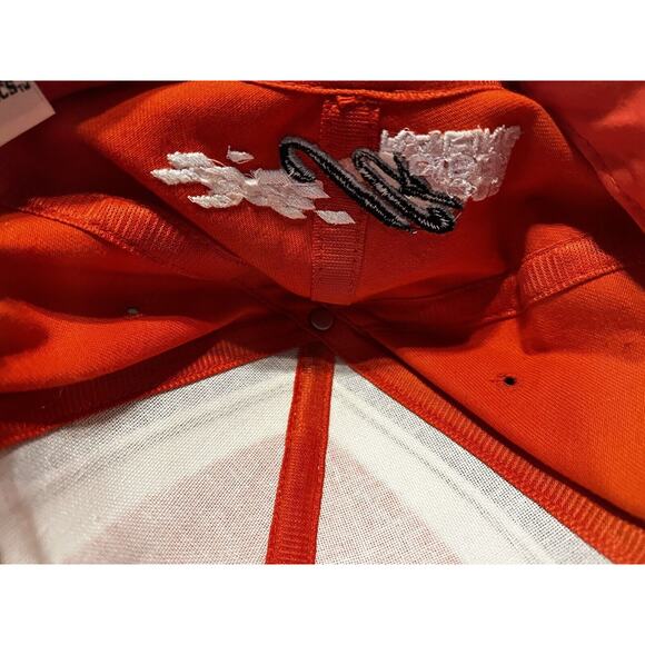 Tony Stewart Autographed Hat Joe Gibbs Racing Orange #20 Racing Nascar - Picture 7 of 9